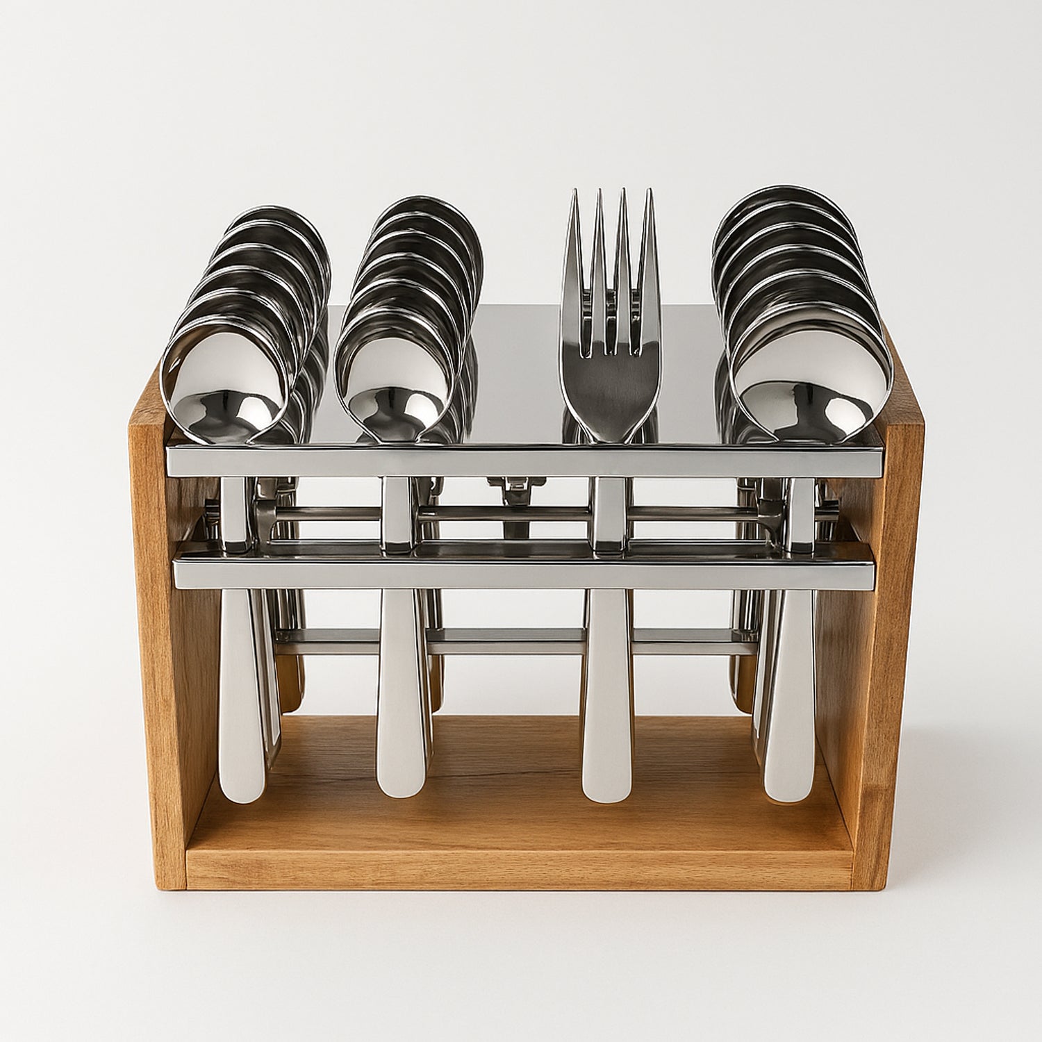 Apex Premium Stainless Steel Cutlery Set (24 Pc) Apex Premium Stainless Steel Cutlery Set (24 Pc)